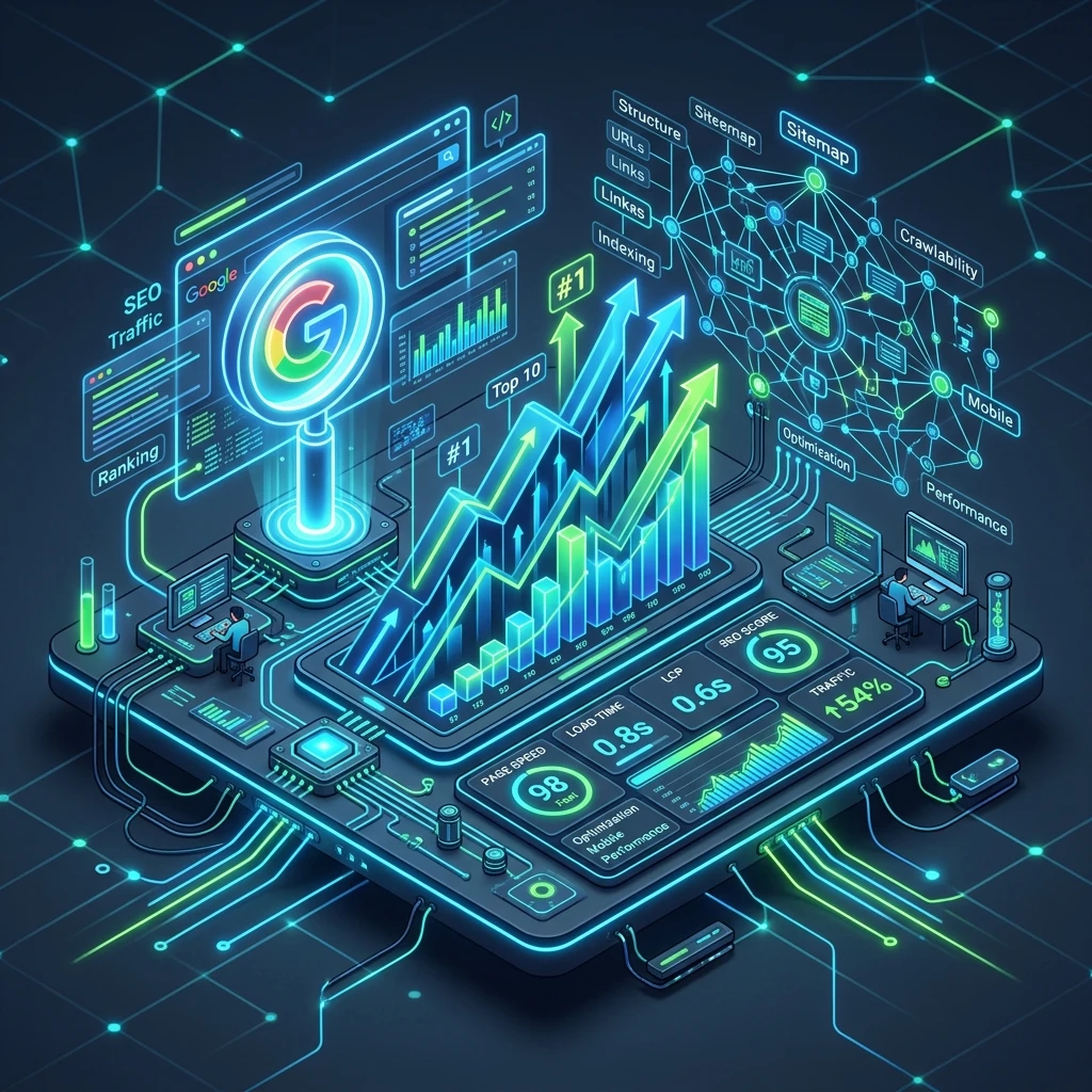 SEO & Performance Engineering Infographic