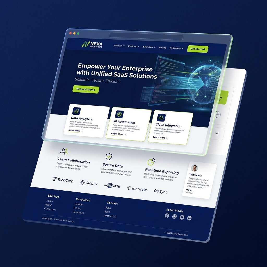 AP5 Web Designs Corporate SaaS Solution